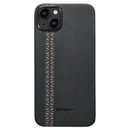 Чехол Pitaka MagEZ Case 4 Twill 600D for iPhone 15 Plus - Rhapsody (FR1501M)