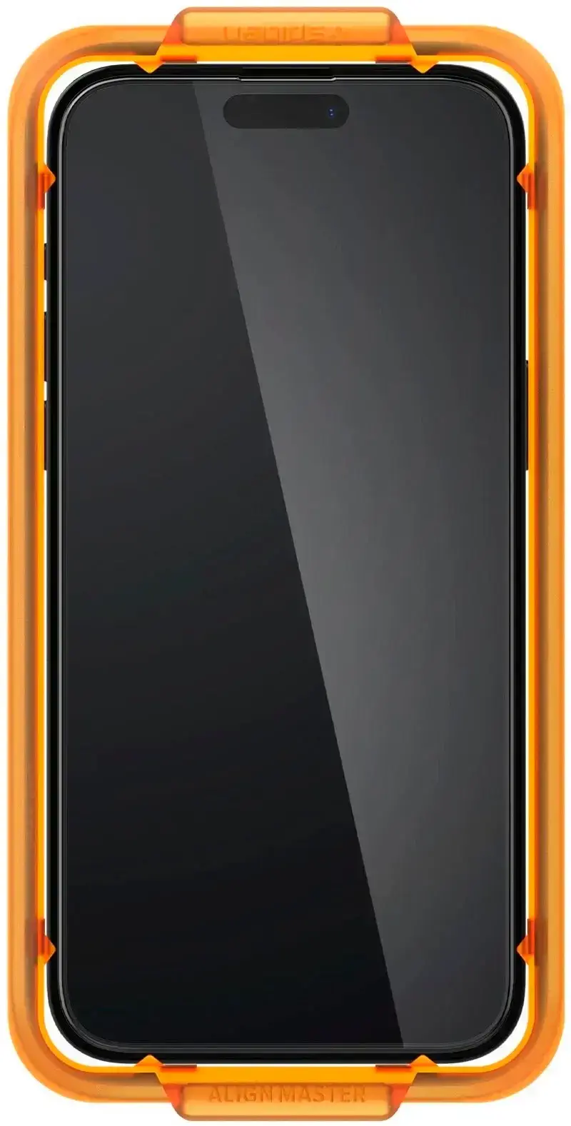 Защитное стекло Spigen Glas.tR Alignmaster Full Cover Black for iPhone 15 Pro (AGL06895)