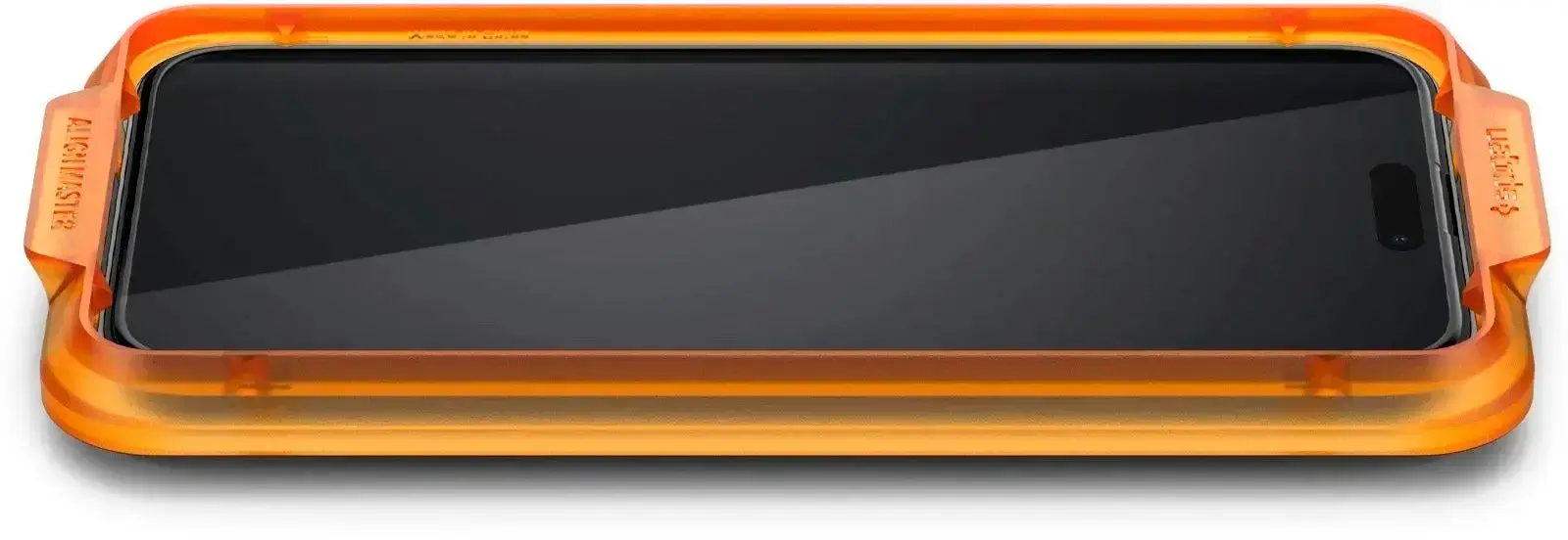 Защитное стекло Spigen Glas.tR Alignmaster Full Cover Black for iPhone 15 Pro (AGL06895)