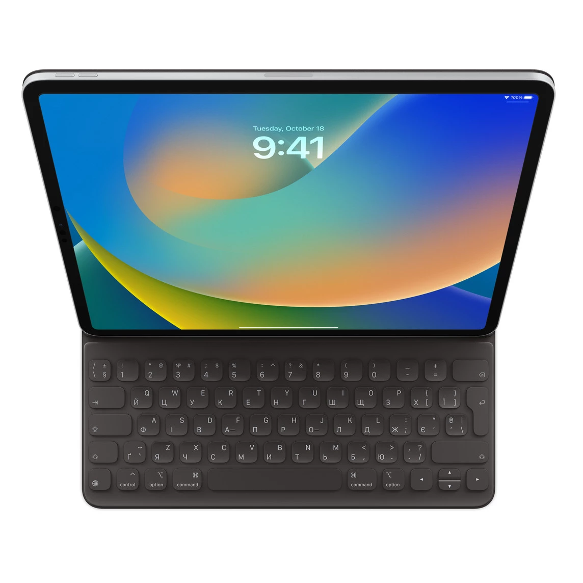 Apple Smart Keyboard Folio for iPad Pro 12.9-inch (3rd, 4th, 5th or 6th generation) (MXNL2UA/A) | українська розкладка