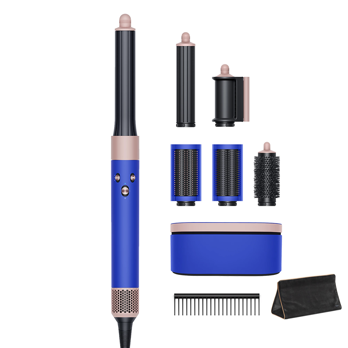 Стайлер для довгого волосся Dyson Airwrap Complete Long Blue/Blush Gift Edition 2023 (460690-01)
