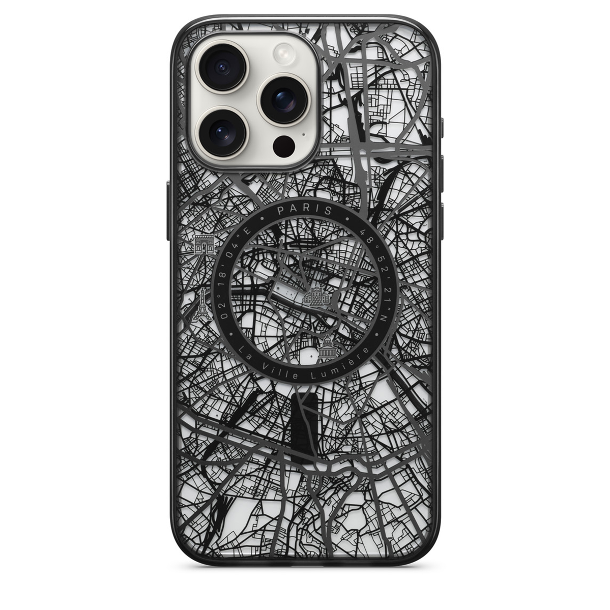 Чохол OtterBox Lumen Series Passport Case for iPhone 15 Pro Max with MagSafe - Paris (77-94380, HR7K2)