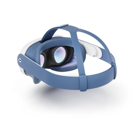 Лицевой интерфейс и оголовье Meta Quest 3 Facial Interface & Head Strap - Elemental Blue (899-00630-01)