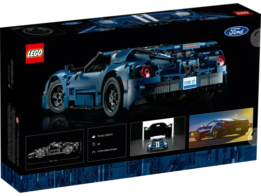 Авто-конструктор LEGO 2022 Ford GT (42154)