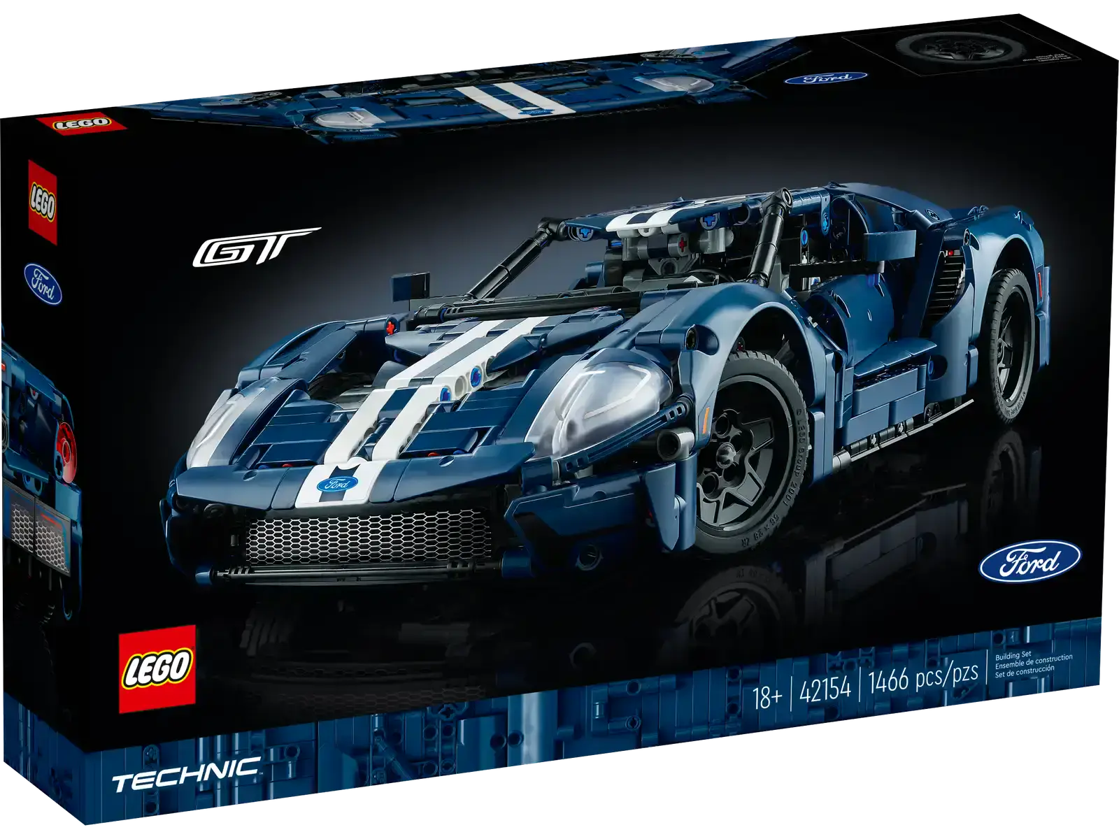 Авто-конструктор LEGO 2022 Ford GT (42154)