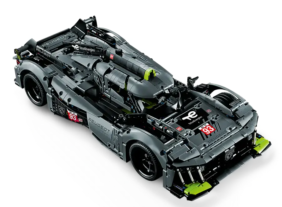 Авто-конструктор LEGO Peugeot 9X8 24H Le Mans Hybrid Hypercar (42156)