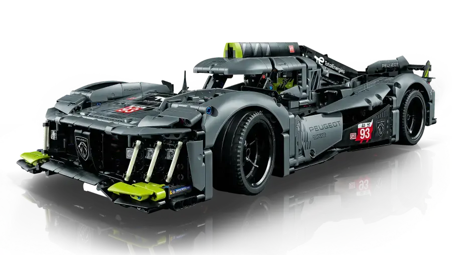 Авто-конструктор LEGO Peugeot 9X8 24H Le Mans Hybrid Hypercar (42156)