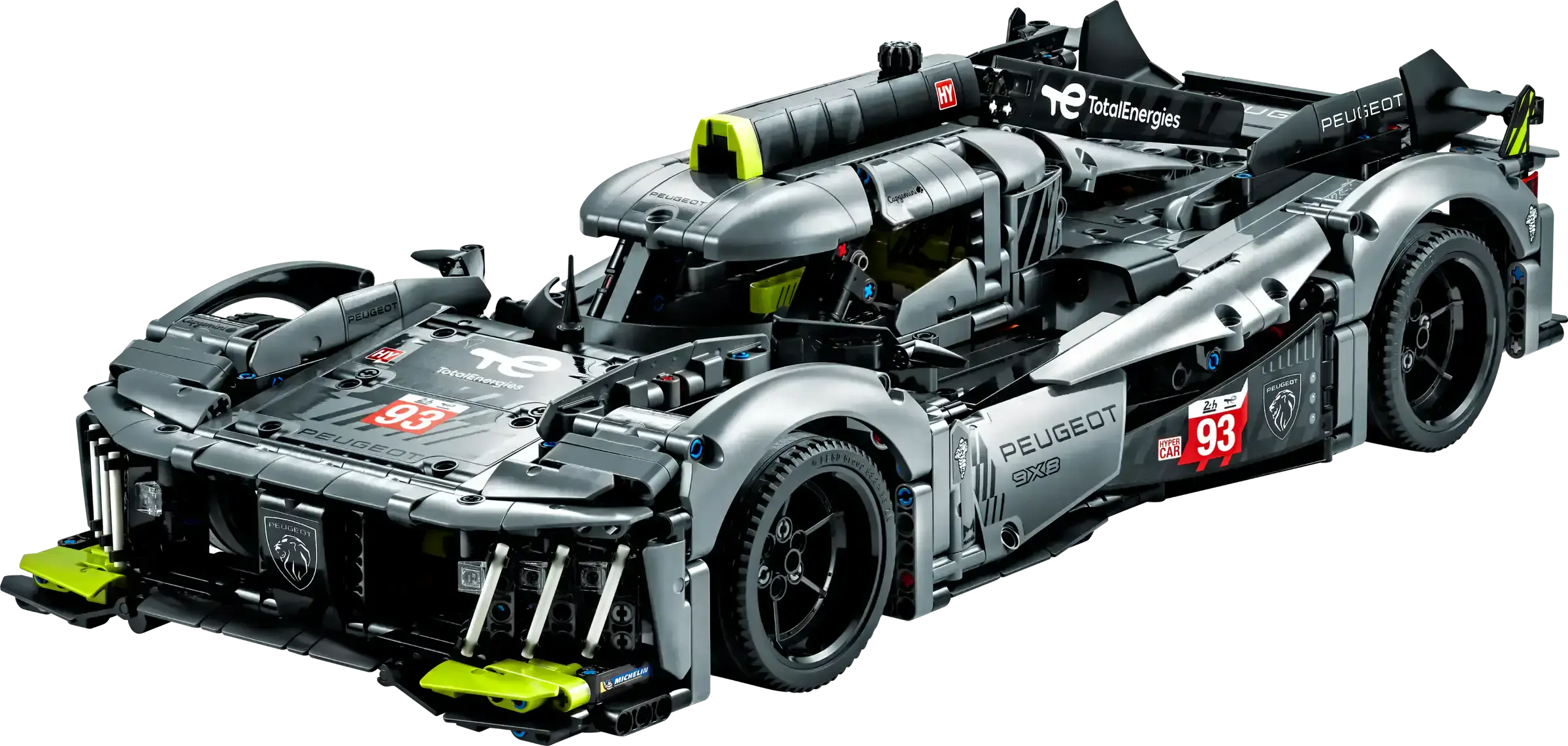 Авто-конструктор LEGO Peugeot 9X8 24H Le Mans Hybrid Hypercar (42156)