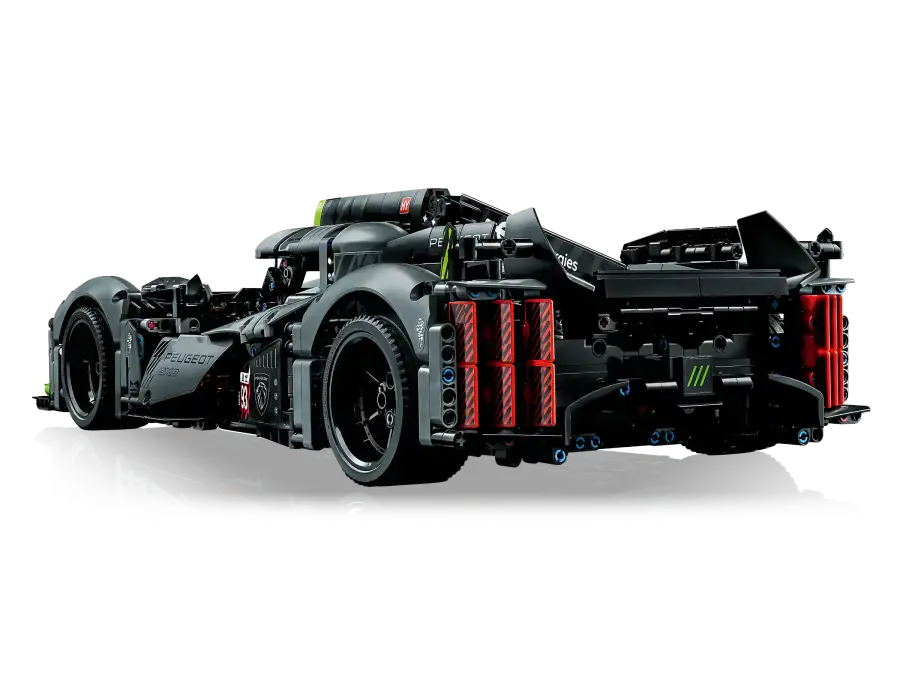 Авто-конструктор LEGO Peugeot 9X8 24H Le Mans Hybrid Hypercar (42156)