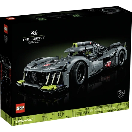 Авто-конструктор LEGO Peugeot 9X8 24H Le Mans Hybrid Hypercar (42156)