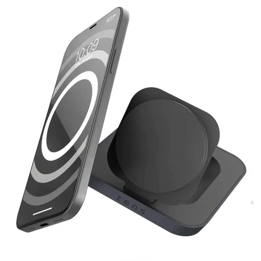 Бездротовий зарядний пристрій Zens Magnetic Nightstand Charger - Black (ZESC16B/00)