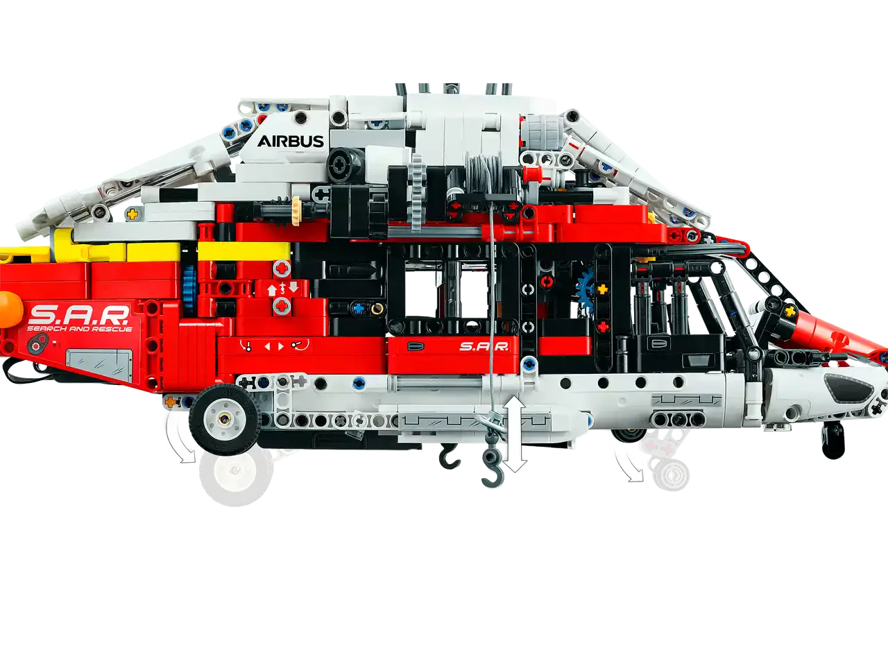 Блочный конструктор LEGO Airbus H175 Rescue Helicopter (42145)
