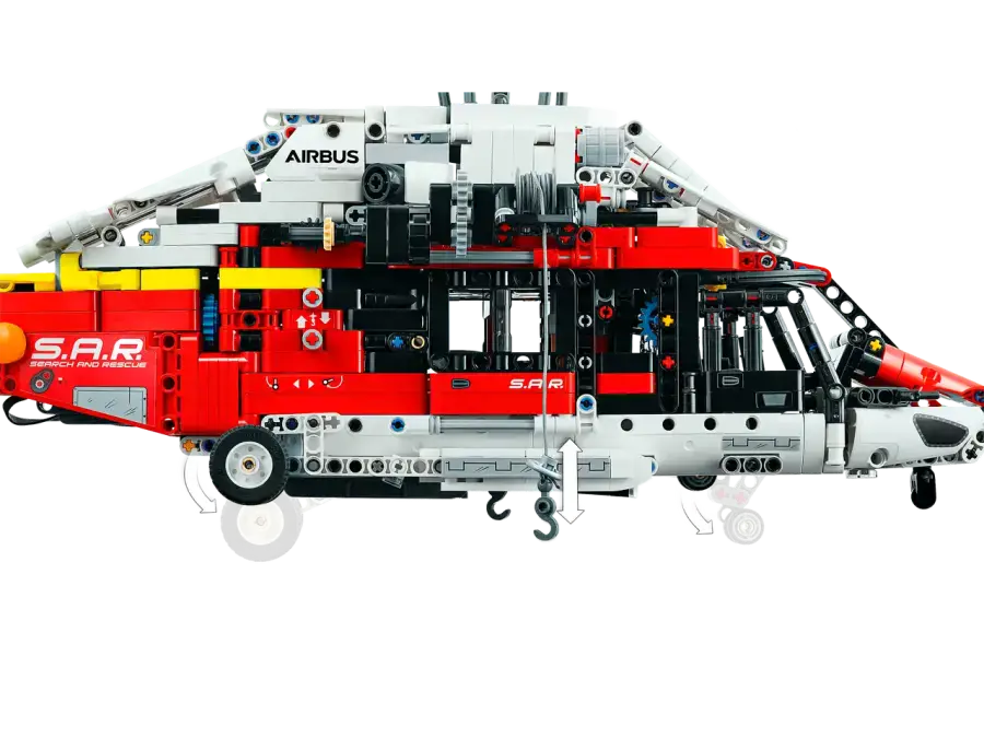 Блоковий конструктор LEGO Airbus H175 Rescue Helicopter (42145)