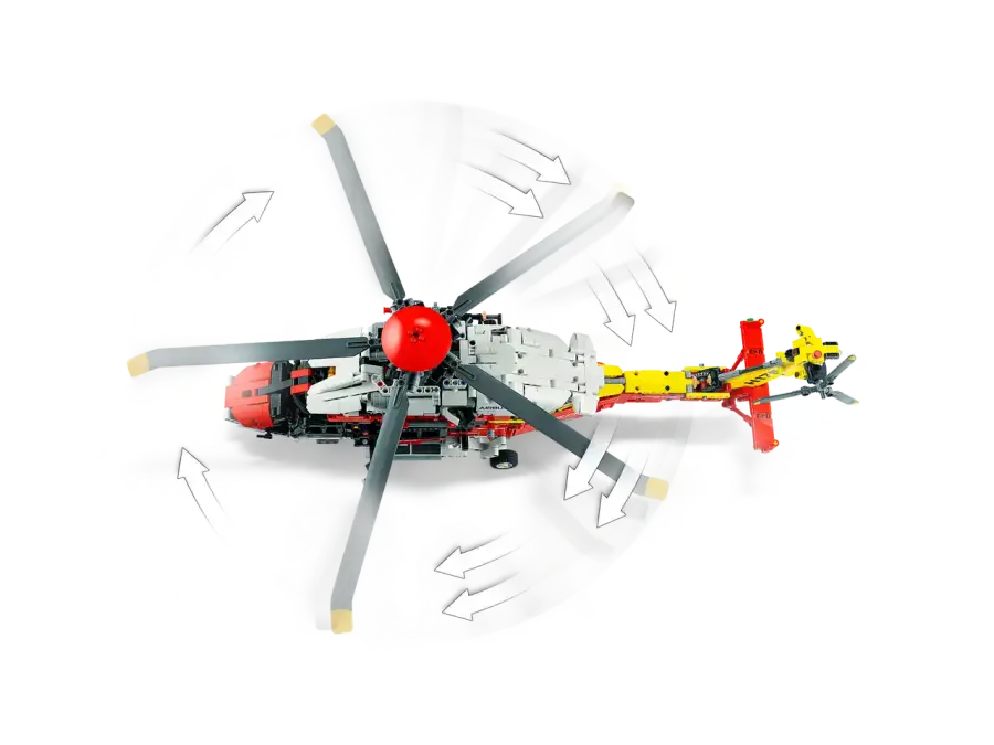 Блоковий конструктор LEGO Airbus H175 Rescue Helicopter (42145)