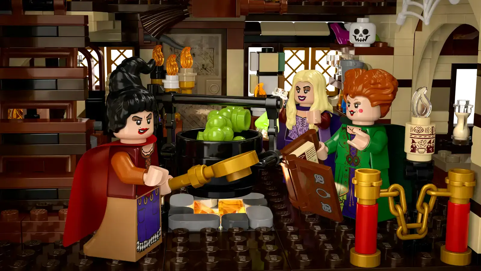 Блоковий конструктор LEGO Disney Hocus Pocus: The Sanderson Sisters' Cottage (21341)