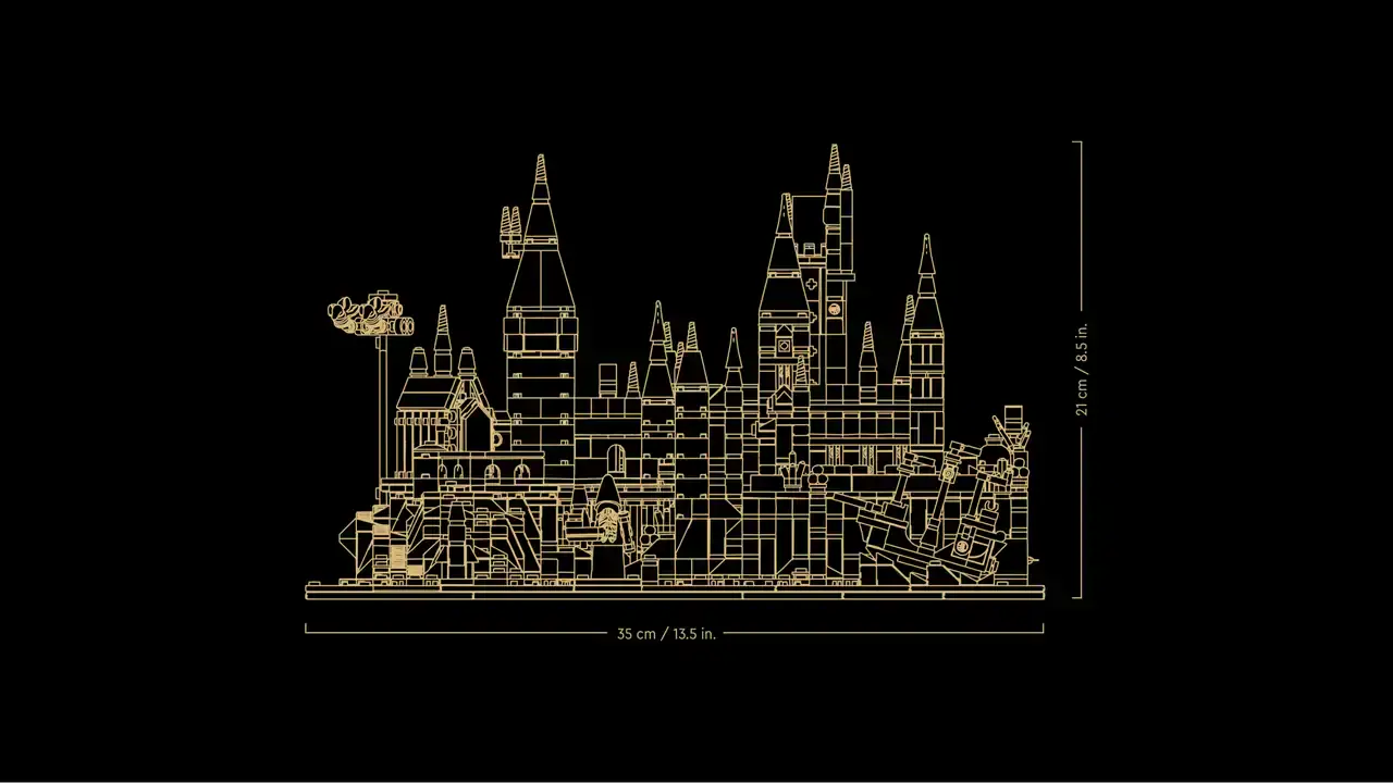 Блочный конструктор LEGO Hogwarts Castle and Grounds (76419)