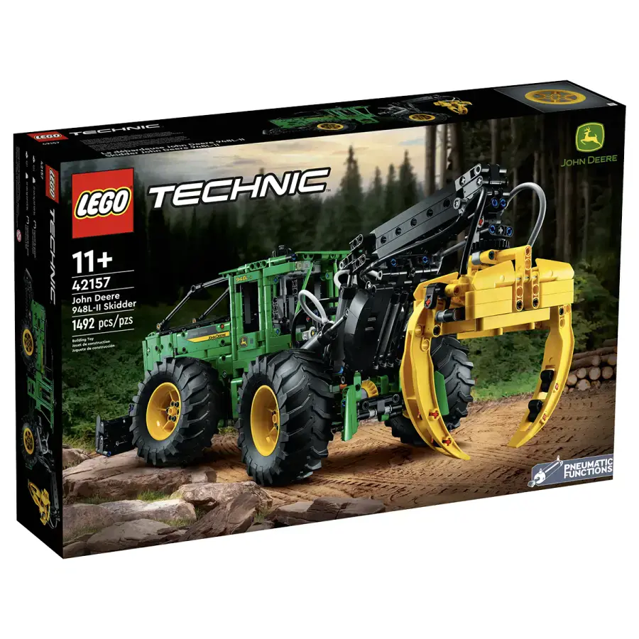 Блоковий конструктор LEGO John Deere 948L-II Skidder (42157)