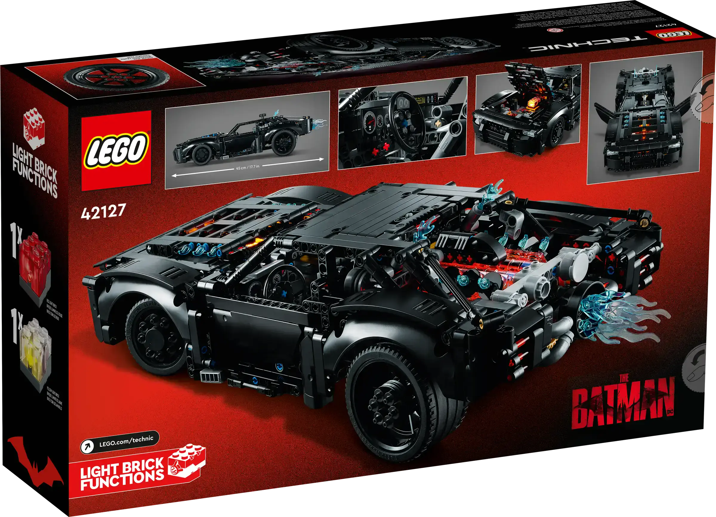 Блоковий конструктор LEGO Technic Бетмен: Бетмобіль (42127)