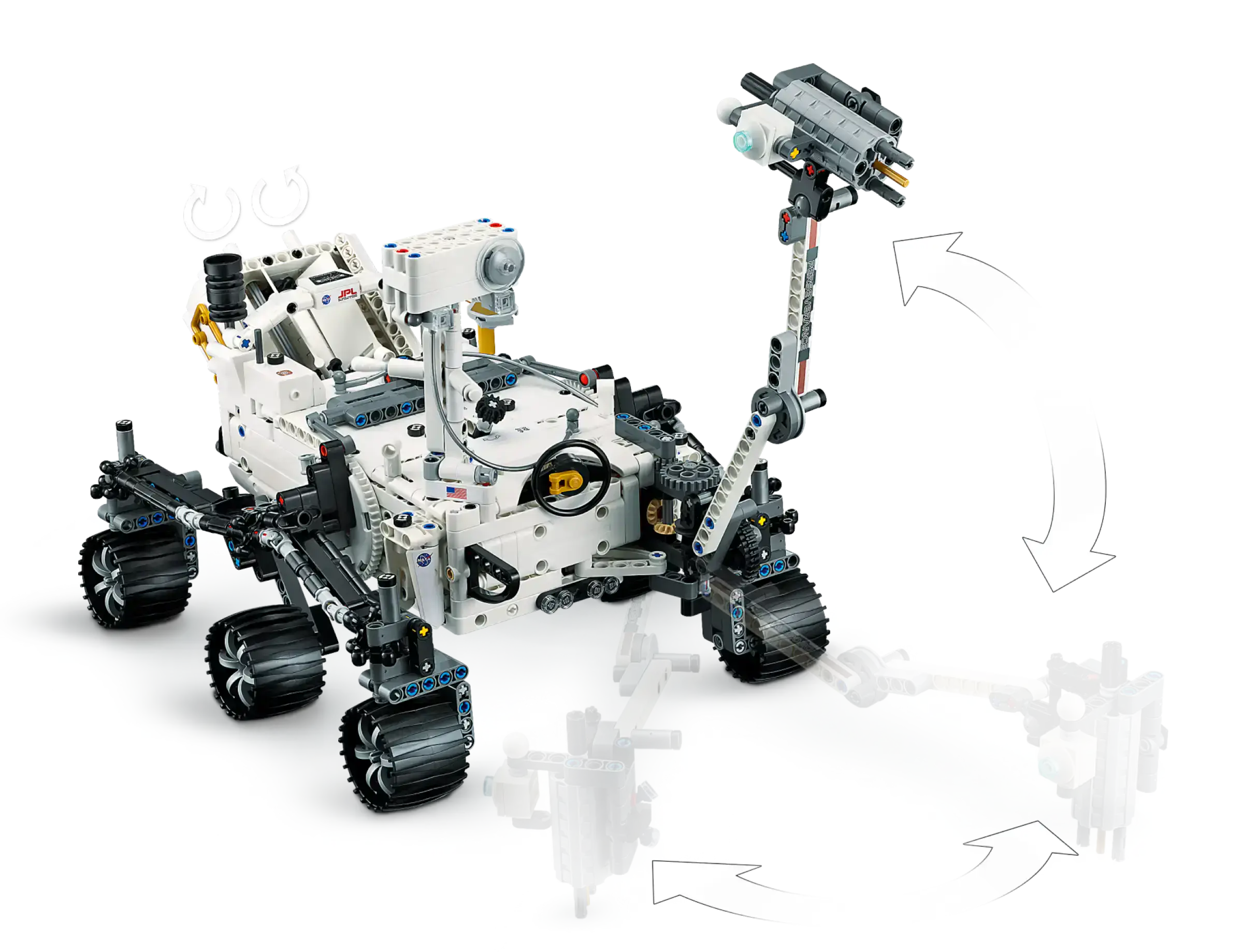 Блочный конструктор LEGO Technic Місія NASA Марсохід «Персеверанс» (42158)