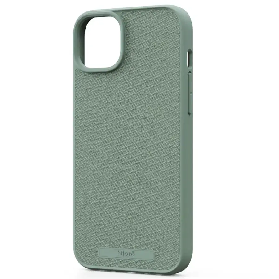 Чохол Njord Fabric MagSafe Case for iPhone 15 Plus - Turquoise (NA52FA13)