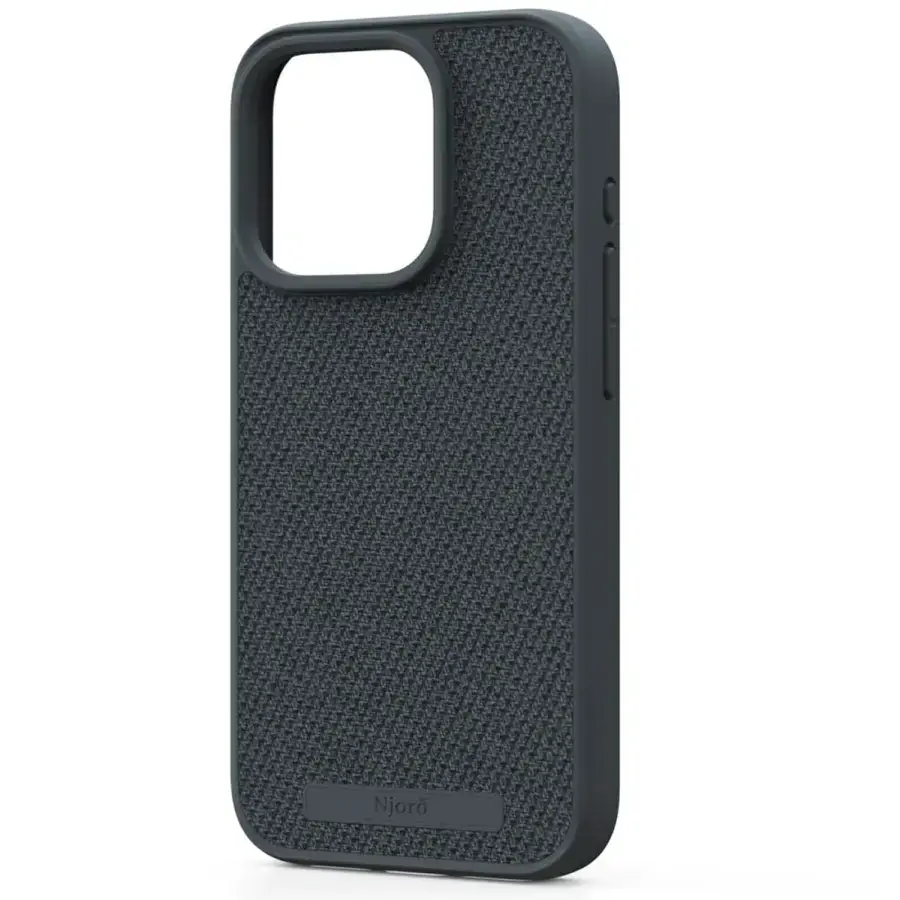 Чехол Njord Fabric MagSafe Case for iPhone 15 Pro - Dark Grey (NA53FA09)
