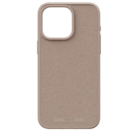 Чохол Njord Fabric MagSafe Case for iPhone 15 Pro Max - Pink Sand (NA54FA12)