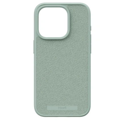 Чехол Njord Fabric MagSafe Case for iPhone 15 Pro - Turquoise (NA53FA13)