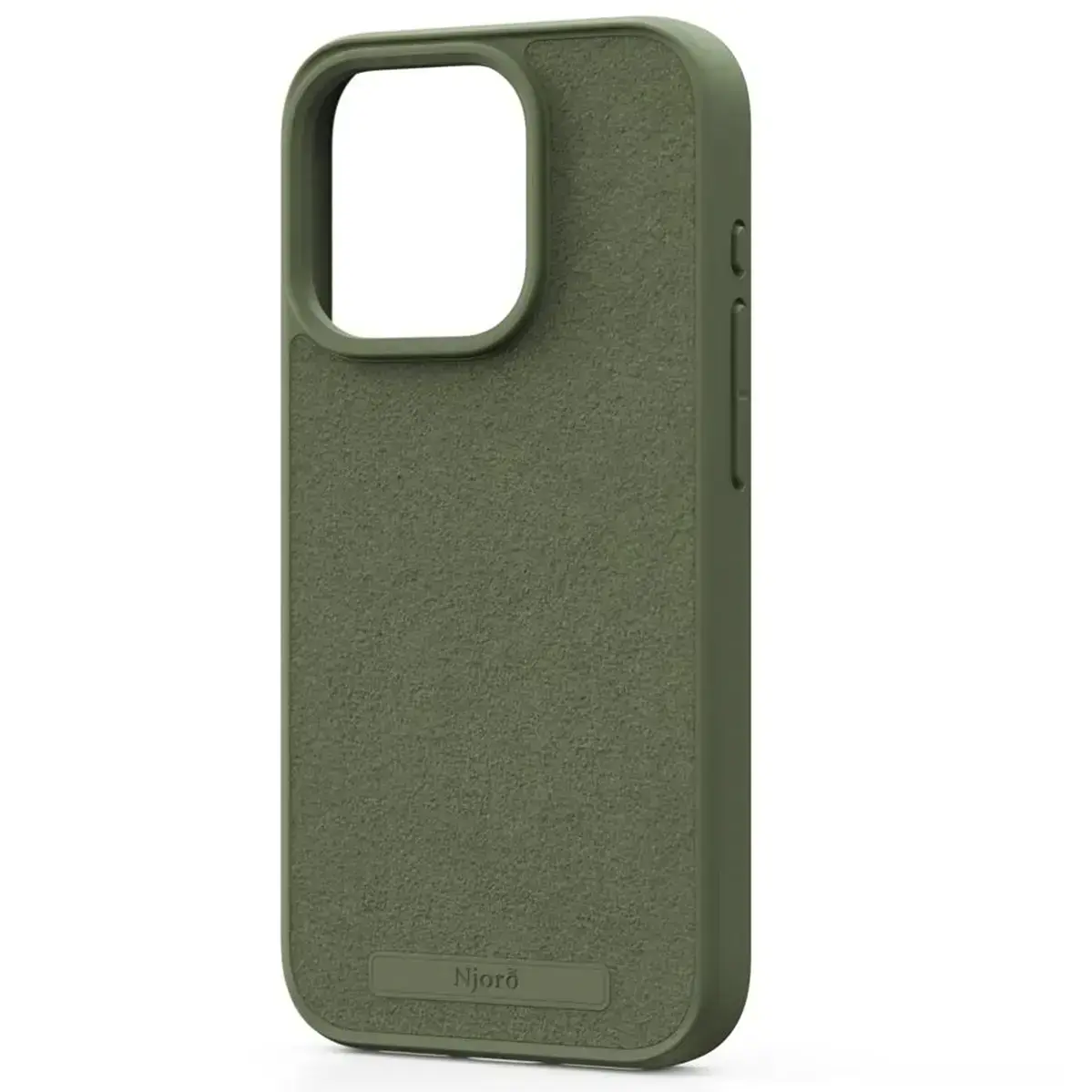 Чохол Njord Suede MagSafe Case for iPhone 15 Pro - Olive (NA53SU06)