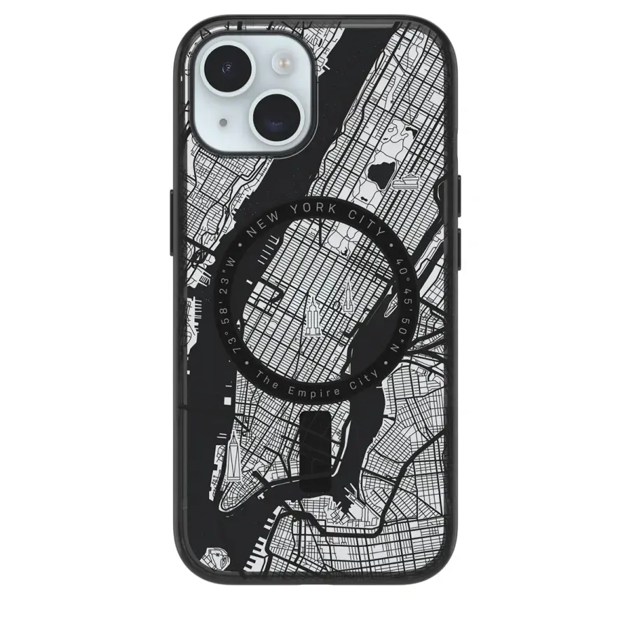 Чехол OtterBox Lumen Series Passport Case for iPhone 15 with MagSafe - New York (77-92516, HR752)