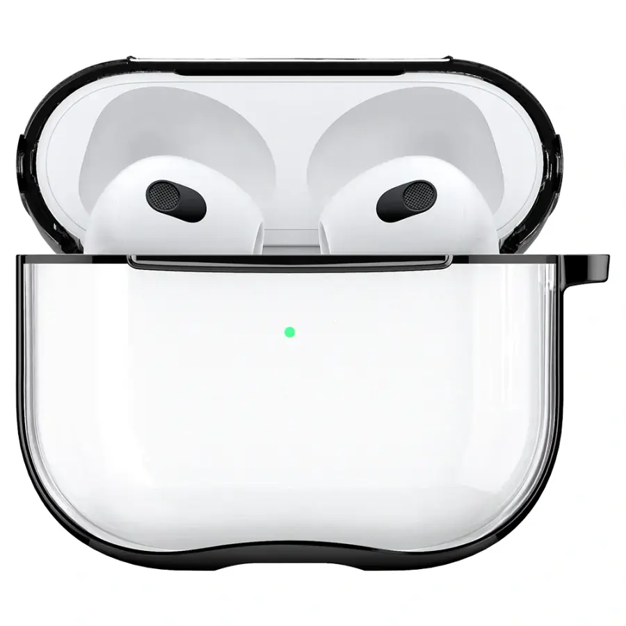 Чехол Spigen Ultra Hybrid case for Apple AirPods 3 - Jet Black (ASD01982)