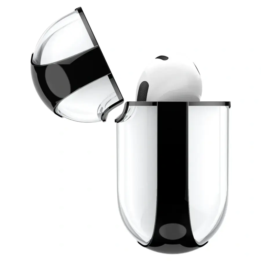 Чехол Spigen Ultra Hybrid case for Apple AirPods 3 - Jet Black (ASD01982)