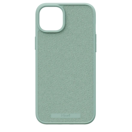 Чохол Njord Fabric MagSafe Case for iPhone 15 Plus - Turquoise (NA52FA13)