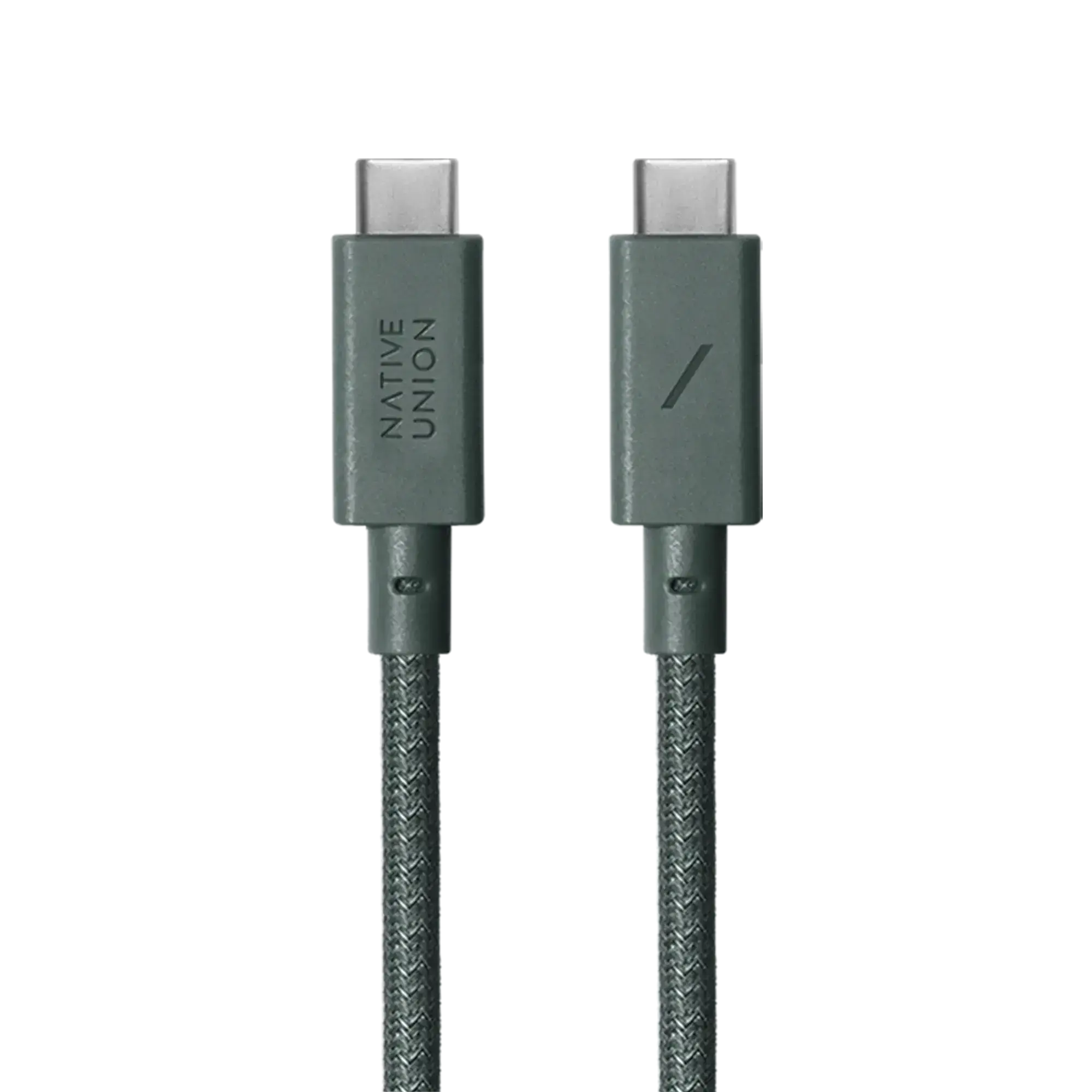 Кабель Native Union Anchor Cable USB-C to USB-C 240W Slate Green 3 m (ACABLE-C-GRN-NP)