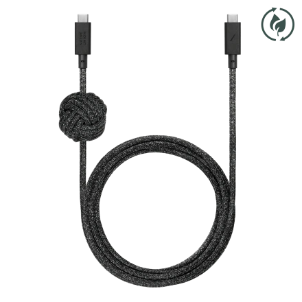 Кабель Native Union Anchor Cable USB-C to USB-C 240W Cosmos Black 3 m (ACABLE-C-COS-NP)