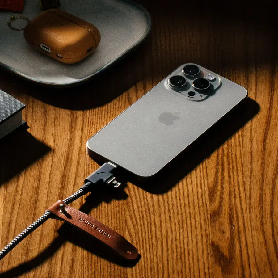 Кабель Native Union Belt Cable Duo Pro 240W USB-C to USB-C & Lightning Cosmos Black 2.4 m (BELT-PROCCL-COS-NP)