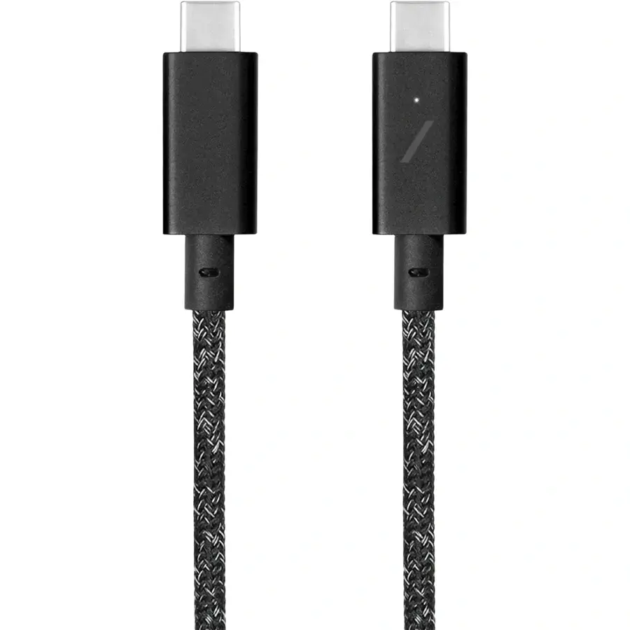 Кабель Native Union Belt Cable USB-C to USB-C Pro 240W Cosmos Black (2.4 m) (BELT-PRO2-COS-NP)