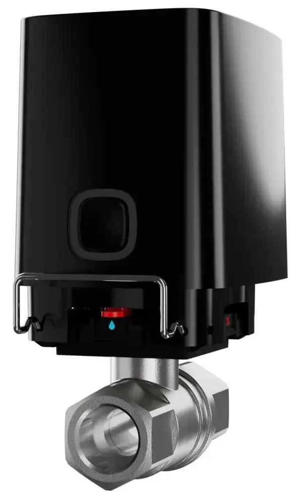 Кран перекрытия воды Ajax WaterStop Jeweller з дистанційним керуванням 1" [DN 25] - Black