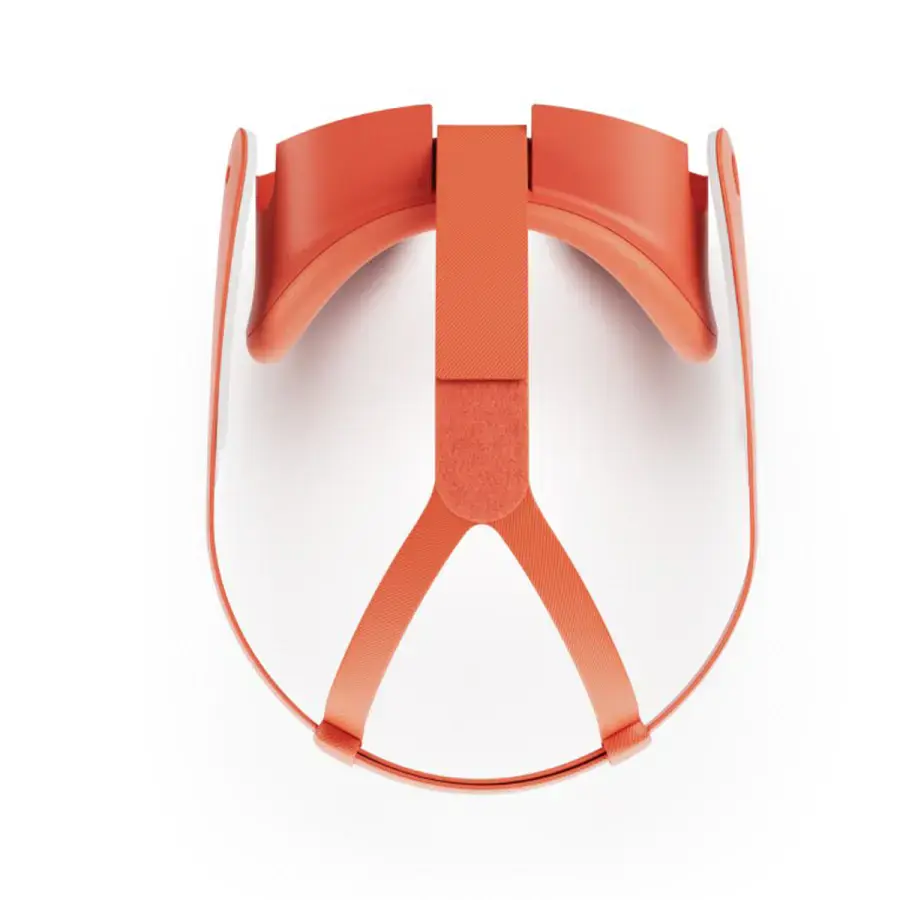Лицевой интерфейс и оголовье Meta Quest 3 Facial Interface & Head Strap - Blood Orange (899-00629-01)