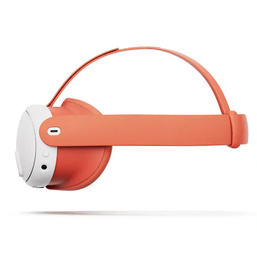 Лицевой интерфейс и оголовье Meta Quest 3 Facial Interface & Head Strap - Blood Orange (899-00629-01)