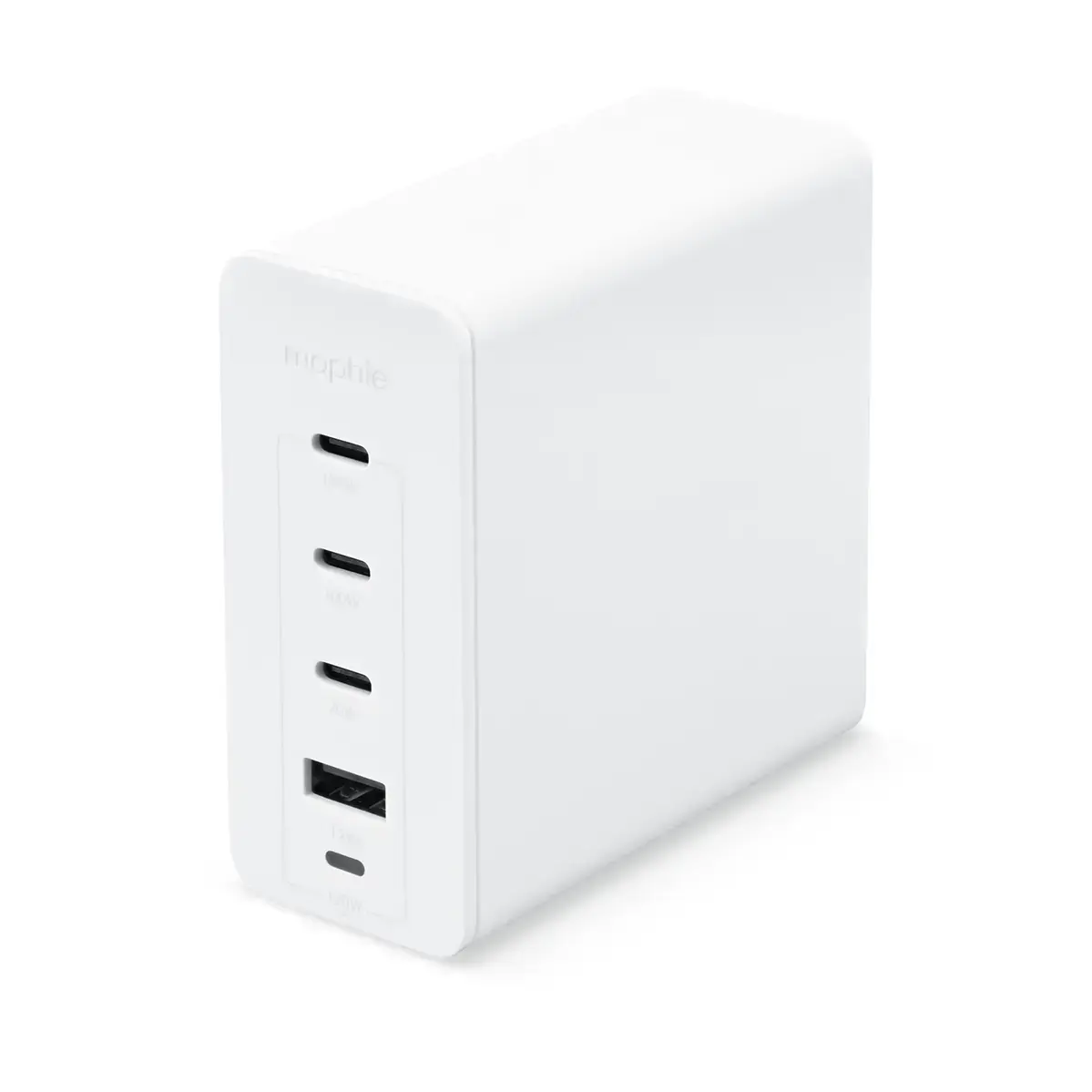 Настінний зарядний пристрій Mophie speedport 120 4-port GaN wall charger travel kit 120W (409909441, HPZF2)