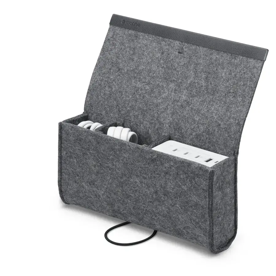 Настінний зарядний пристрій Mophie speedport 120 4-port GaN wall charger travel kit 120W (409909441, HPZF2)