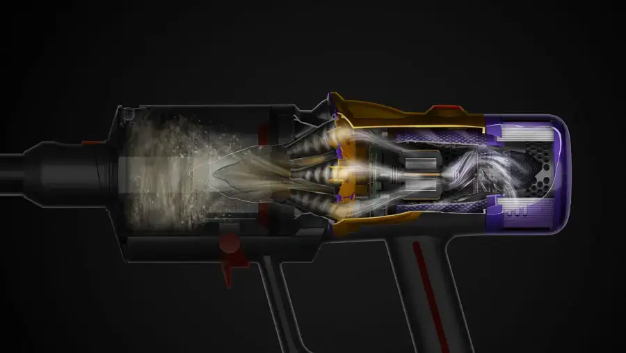 Пилосос Dyson V12 Detect Slim Total Clean Nickel/Black (476583-01)