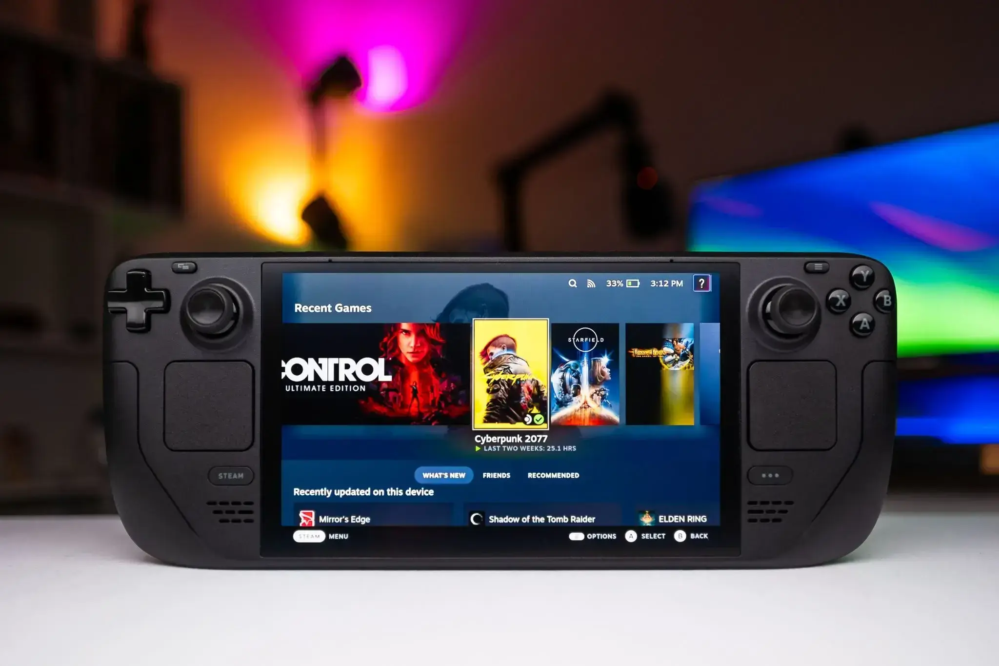 Портативная игровая приставка Valve Steam Deck OLED 512GB (V004287-30)