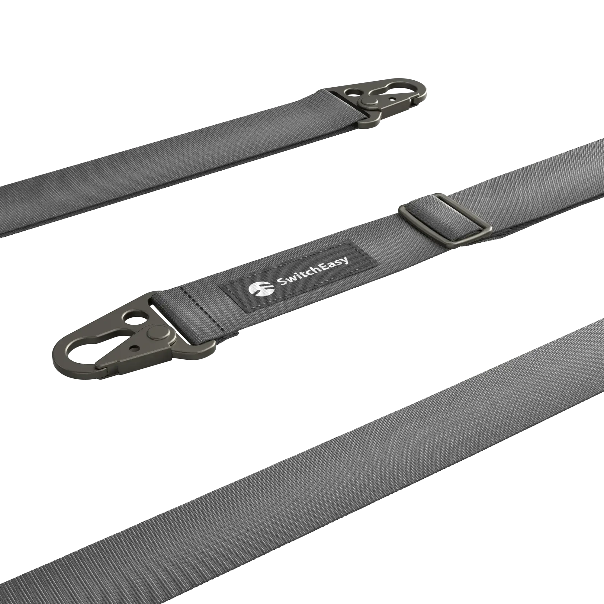 Ремінець через плече SwitchEasy Easy Strap+Easy Strap Card 25mm - Dark Gray (SPHIPH155DR23)