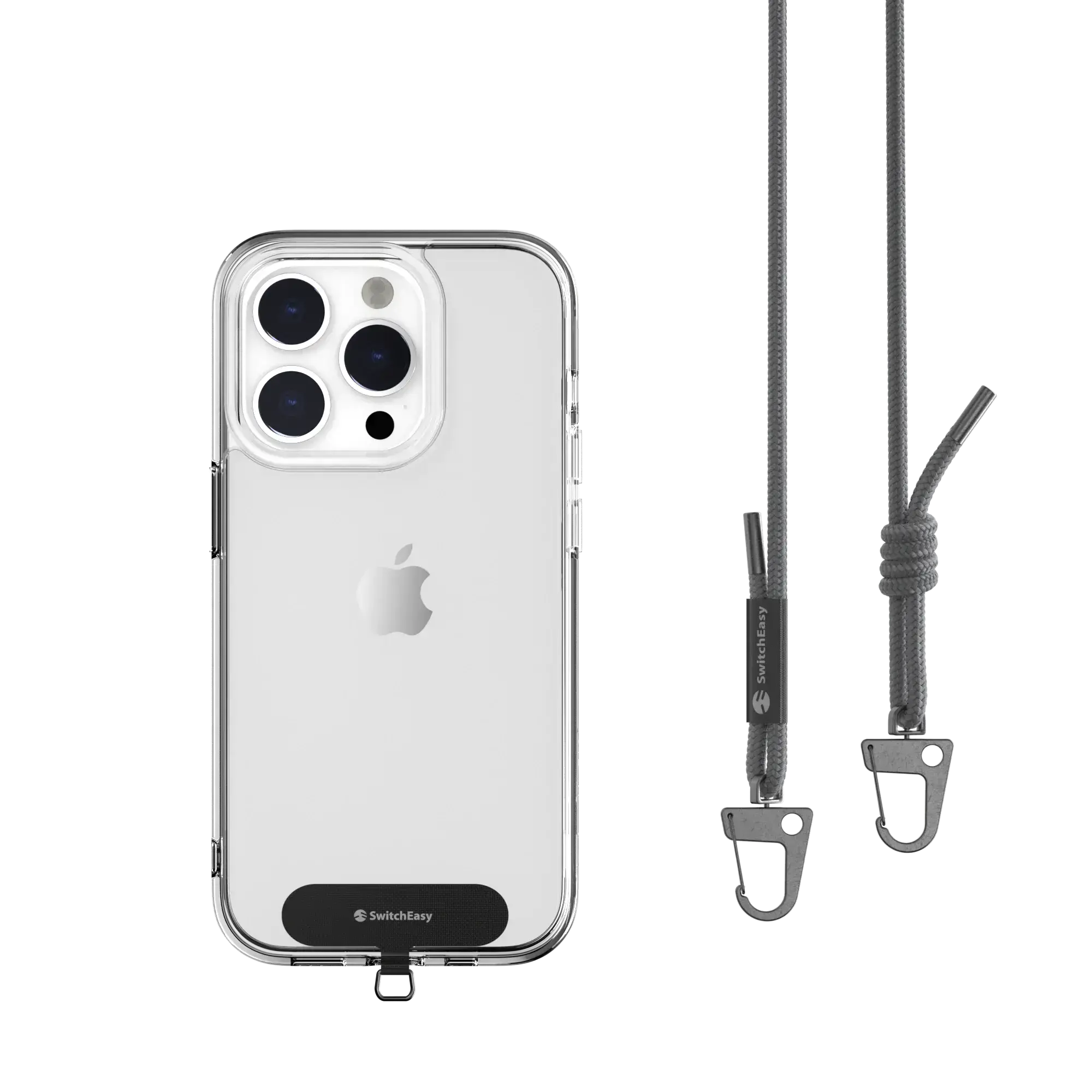 Ремінець через плече SwitchEasy Easy Strap+Easy Strap Card 6mm - Gray (SPHIPH154GR23)