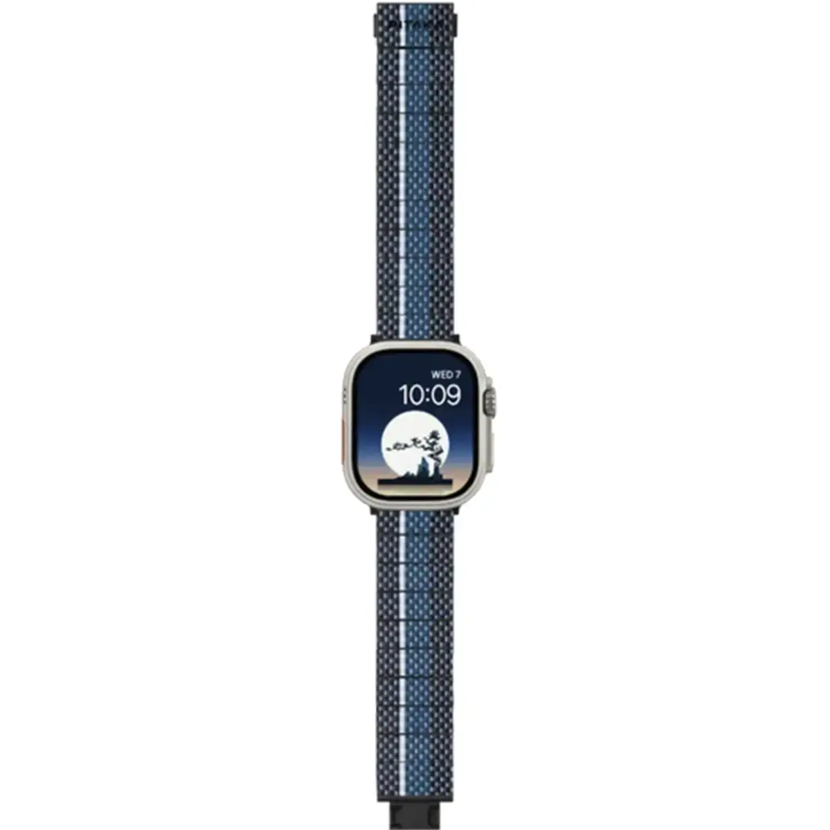 Ремінець Pitaka Chroma Carbon Band Poetry of Things Moon for Apple Watch 49/45/44mm (AWB2306)