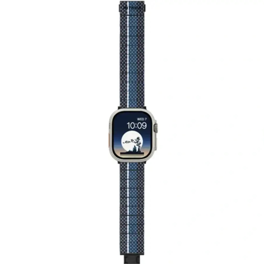 Ремінець Pitaka Chroma Carbon Band Poetry of Things Moon for Apple Watch 49/45/44mm (AWB2306)