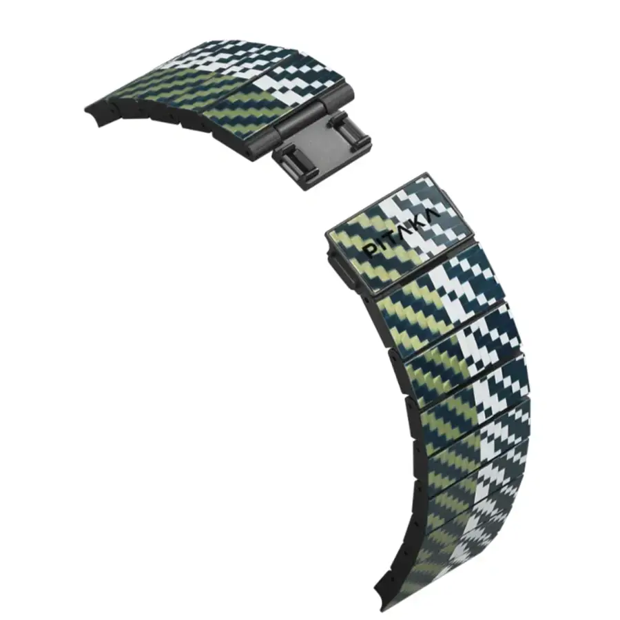 Ремінець Pitaka Chroma Carbon Band Poetry of Things Wind for Apple Watch 49/45/44mm (AWB2305)