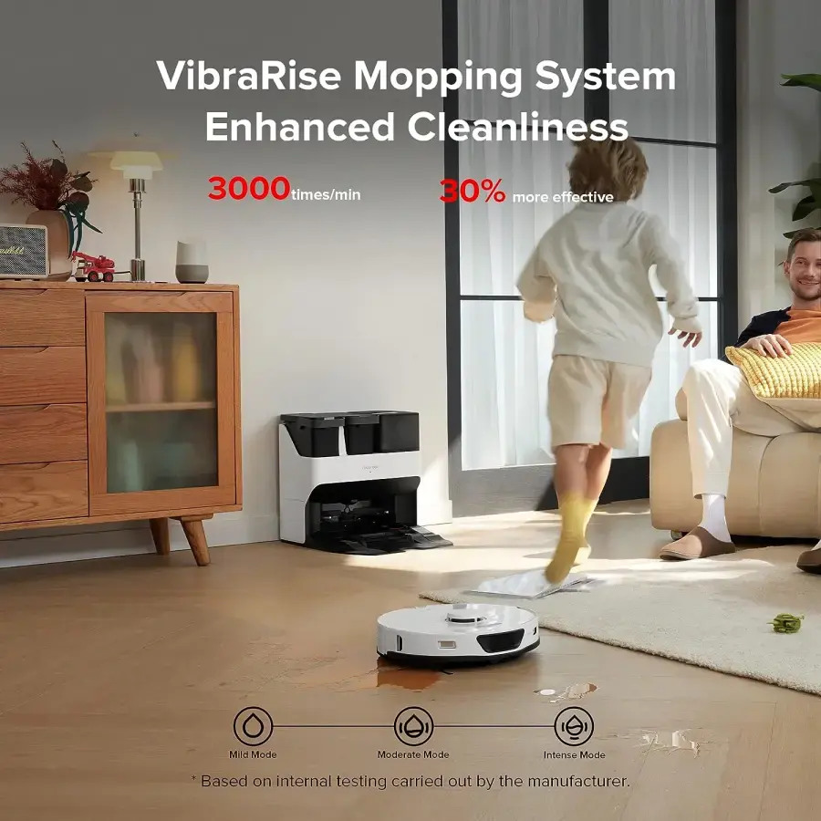 Робот-пылесос RoboRock S7 Max Ultra with RockDock Ultra - Black (S7MXU52-00)