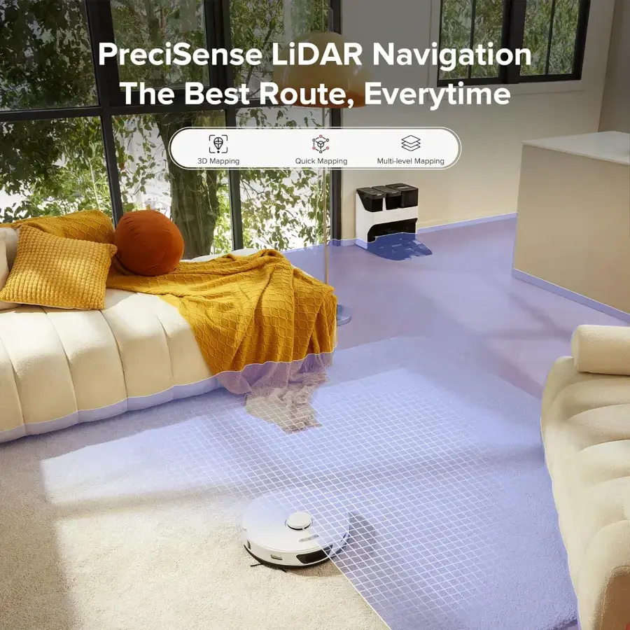 Робот-пылесос RoboRock S7 Max Ultra with RockDock Ultra - White (S7MXU02-00)